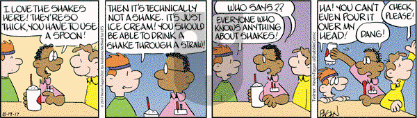 Drabble on Saturday August 19, 2017 Comic Strip