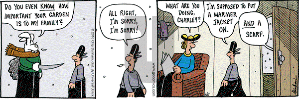 Overboard on Wednesday January 6, 2016 Comic Strip