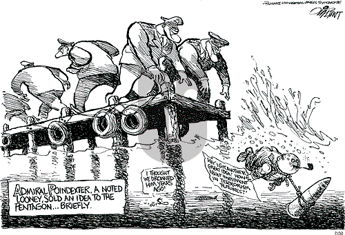 Pat Oliphant on Wednesday July 30, 2003 Comic Strip