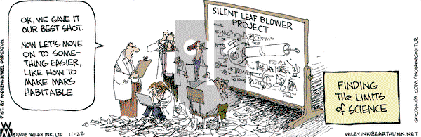 Non Sequitur on Thursday November 22, 2018 Comic Strip