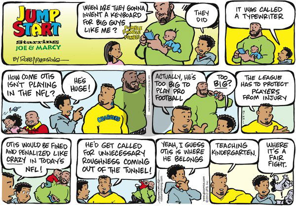 JumpStart on Sunday January 22, 2012 Comic Strip