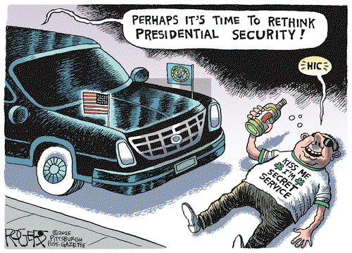 Rob Rogers on Tuesday March 17, 2015 Comic Strip