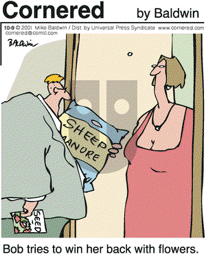 Cornered on Tuesday October 9, 2001 Comic Strip