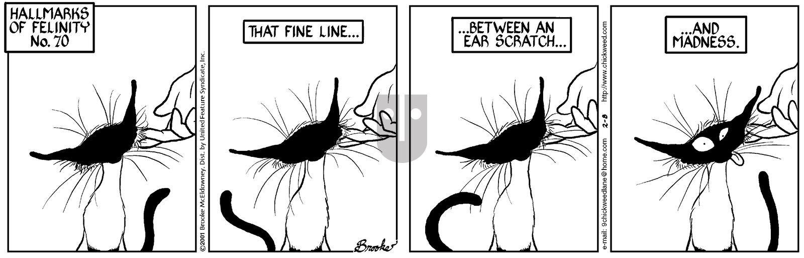9 Chickweed Lane - Thursday February 8, 2001 Comic Strip