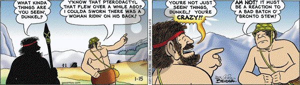 Alley Oop on Wednesday January 15, 2014 Comic Strip