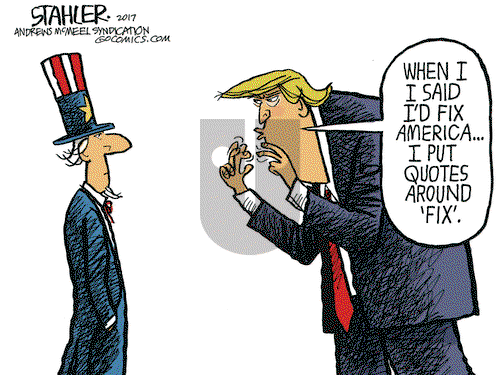Jeff Stahler on Tuesday March 21, 2017 Comic Strip
