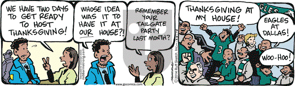 JumpStart on Tuesday November 25, 2014 Comic Strip