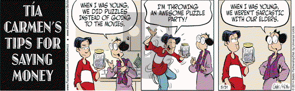 Baldo on Saturday May 31, 2014 Comic Strip