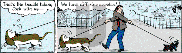 Fred Basset on Monday November 26, 2012 Comic Strip