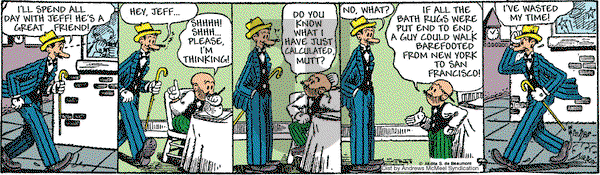 Mutt & Jeff - Thursday June 8, 2023 Comic Strip