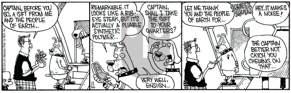 Monty on Tuesday October 26, 2004 Comic Strip