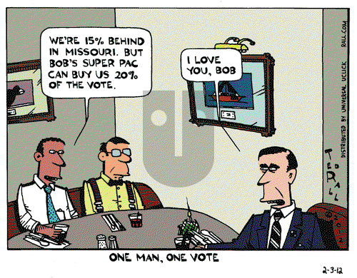 Ted Rall - Friday February 3, 2012 Comic Strip