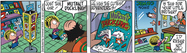 Rose is Rose on Monday April 9, 2012 Comic Strip