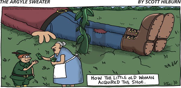 The Argyle Sweater on Sunday January 12, 2020 Comic Strip