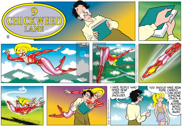 9 Chickweed Lane on Sunday June 16, 2002 Comic Strip