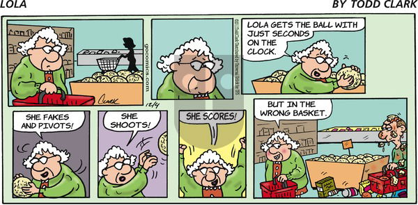 Lola on Sunday December 4, 2011 Comic Strip