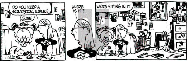 Luann on Saturday March 12, 1988 Comic Strip