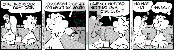 Drabble on Friday July 18, 1997 Comic Strip
