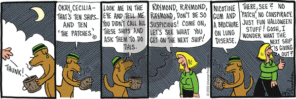 Overboard on Friday October 31, 2003 Comic Strip