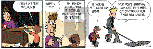 Frazz - Tuesday February 28, 2006 Comic Strip