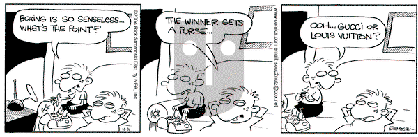 Soup to Nutz - Old on Friday December 31, 2004 Comic Strip