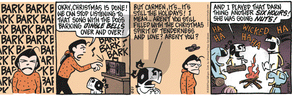 Pooch Cafe on Monday December 27, 2004 Comic Strip