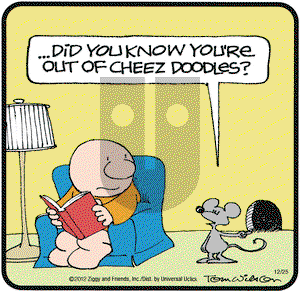 Ziggy on Tuesday December 25, 2012 Comic Strip