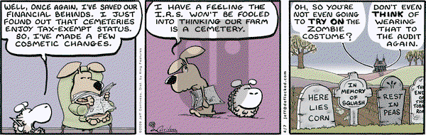 DeFlocked on Tuesday April 7, 2009 Comic Strip