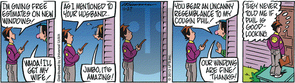 Rose is Rose on Wednesday November 27, 2013 Comic Strip