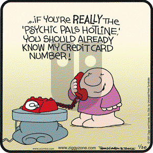Ziggy on Sunday January 28, 2001 Comic Strip
