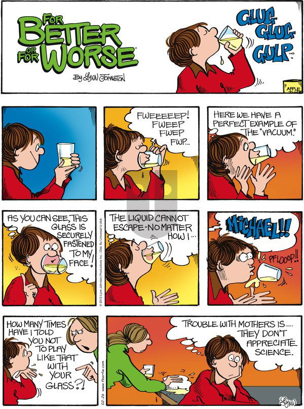 For Better or For Worse - Sunday February 26, 2012 Comic Strip