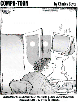 Compu-toon on Thursday April 7, 2011 Comic Strip