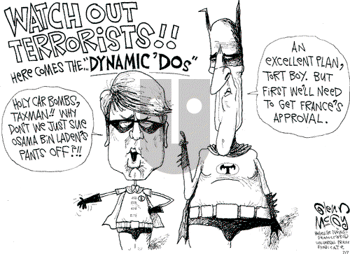 Glenn McCoy on Wednesday July 7, 2004 Comic Strip