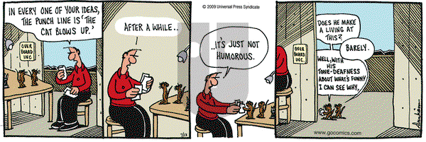 Overboard on Monday July 13, 2009 Comic Strip