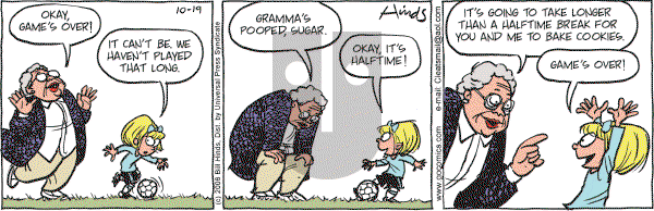 Cleats - Thursday October 19, 2006 Comic Strip