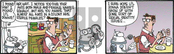 Monty on Thursday January 31, 2013 Comic Strip