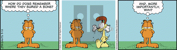 Garfield on Wednesday March 12, 2025 Comic Strip