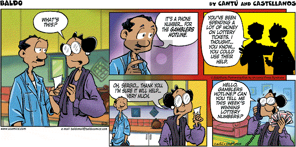 Baldo - Sunday October 26, 2003 Comic Strip