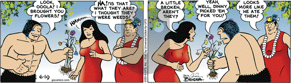 Alley Oop on Thursday June 19, 2014 Comic Strip