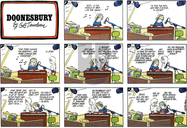 Doonesbury on Sunday February 27, 1977 Comic Strip