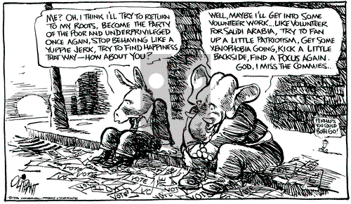 Pat Oliphant on Tuesday November 6, 1990 Comic Strip