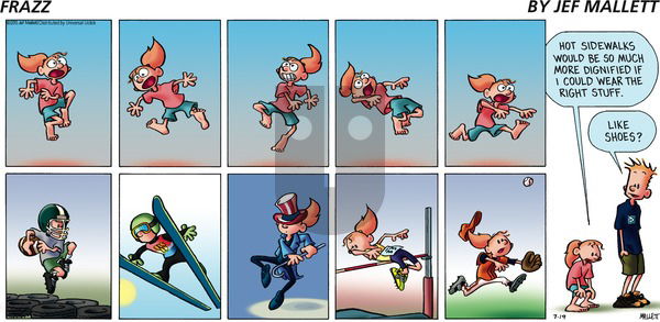 Frazz on Sunday July 19, 2015 Comic Strip