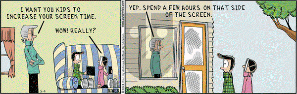 Grand Avenue on Saturday May 4, 2024 Comic Strip