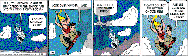 Rip Haywire on Monday March 29, 2021 Comic Strip
