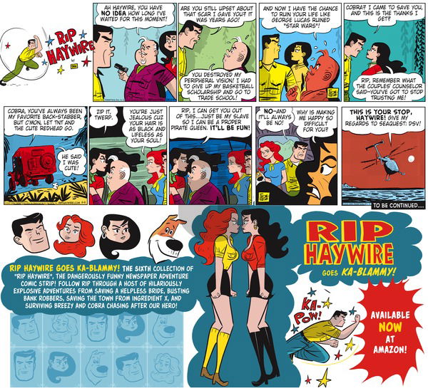 Rip Haywire on Sunday January 3, 2016 Comic Strip