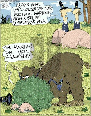 The Flying McCoys - Thursday November 28, 2024 Comic Strip
