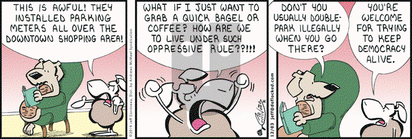 DeFlocked on Tuesday December 3, 2019 Comic Strip