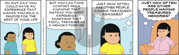 Nancy - Thursday April 29, 2021 Comic Strip