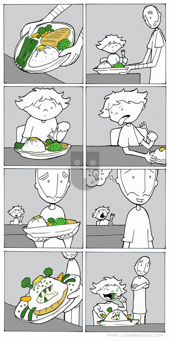 Lunarbaboon - Monday April 4, 2016 Comic Strip