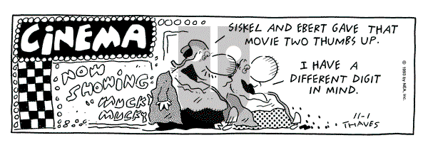 Frank and Ernest - Monday November 1, 1993 Comic Strip